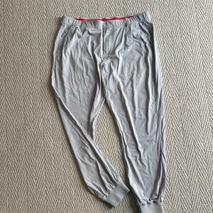 Light Gray Men's REDVANLY Jogger Pants - Casual Comfort